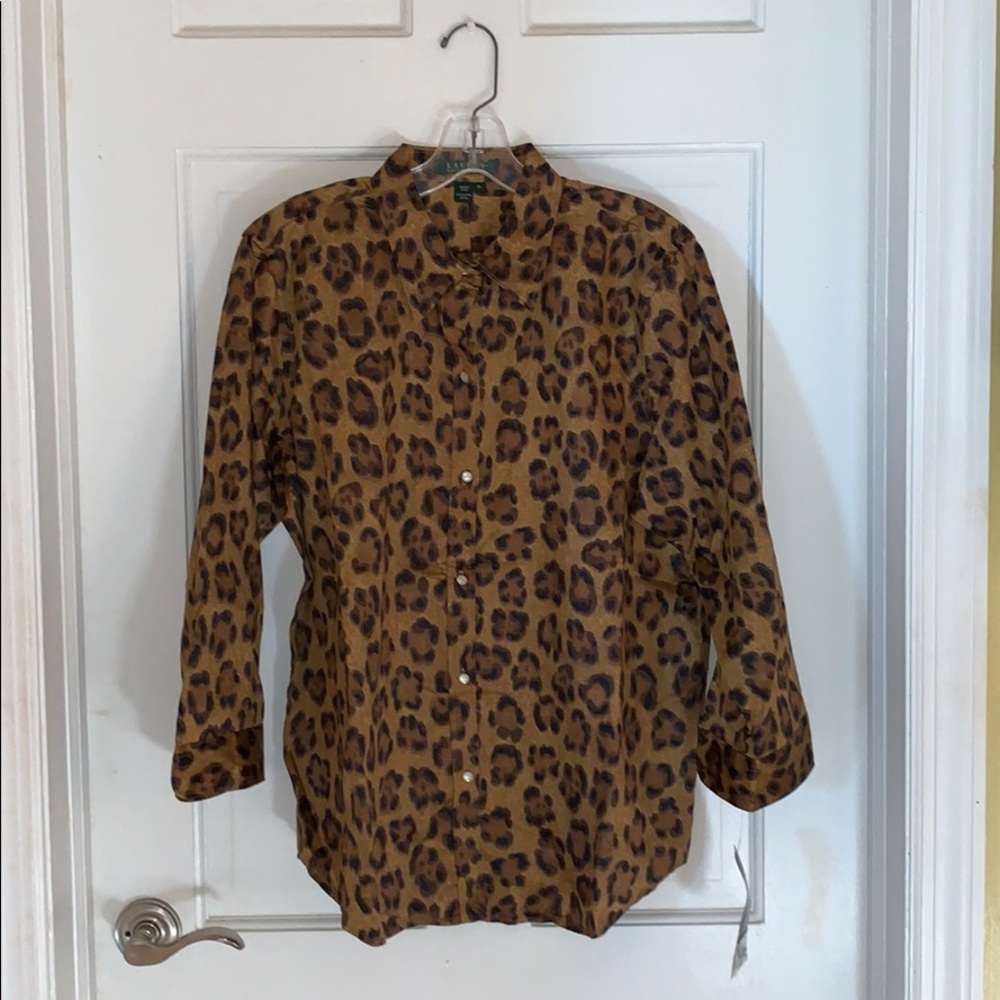 Lauren Ralph Lauren Women’s XL Button Down